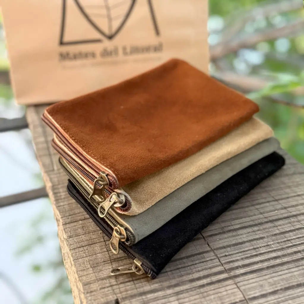 Yerbera cuero gamuzado 500gr