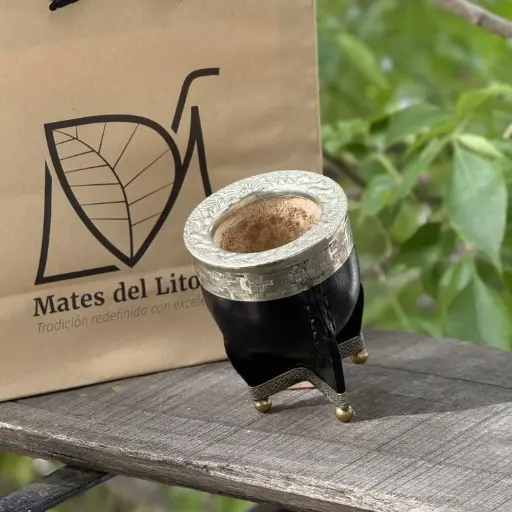 Imperial de calabaza, virola de alpaca, base con bolitas